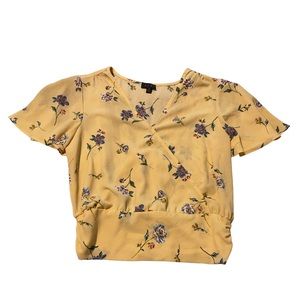Yellow Flower Shirt